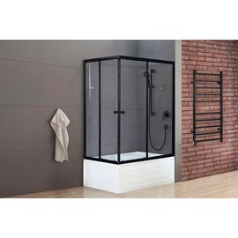 Душевой уголок Royal Bath RB 8120BP-T-BL прозрачное правый_