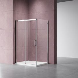 Душевой уголок Vincea Dice VSR-4D9012CL 1200х900, Размер: 120х90, Профиль: Хром_