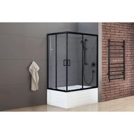 Душевой уголок Royal Bath RB 8120BP-T-BL прозрачное правый_