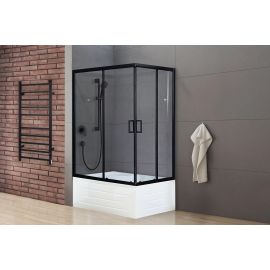 Душевой уголок Royal Bath RB 8120BP-T-BL прозрачное левый_