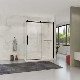 Душевой уголок Vincea Como Soft VSR-1CS1015CLB 1500х1000, Размер: 150х100, Профиль: Черный_