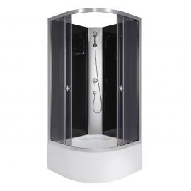 Душевая кабина Niagara Eco E100/40/TN/BK 1000х1000х1950_