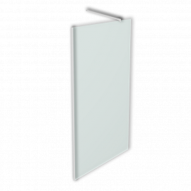 Душевая перегородка Iberica Blanca Mod.602 Walk In неподвижная прозрачная профиль хром 120х200 см_