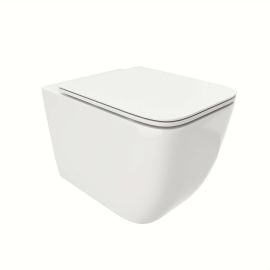 Унитаз подвесной Cerutti SPA MIMI Aria безободковый, белый CT8908_