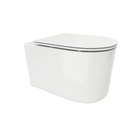 Унитаз подвесной Cerutti SPA TANARO Aria безободковый, белый CT8910_