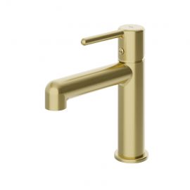 Смеситель для умывальника Iddis Aiger AIGMG00i01 золотой матовый_