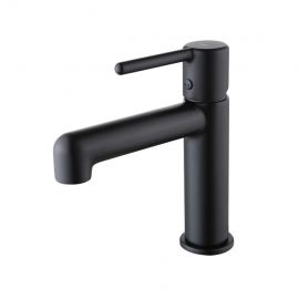 Смеситель для умывальника Iddis Aiger AIGBL00i01 черный матовый_