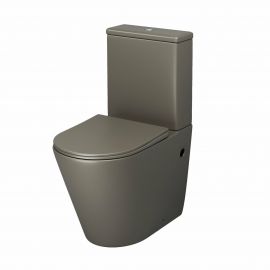 Унитаз-компакт Grossman GR-4480GSMS Color безободковый, хаки матовый_