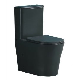 Унитаз-компакт Cerutti ADIGE MB матовый черный CT9244_