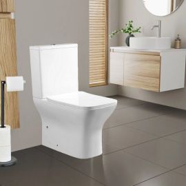 Унитаз Ceruttispa ELLEROS CT10093 напольный безободковый_