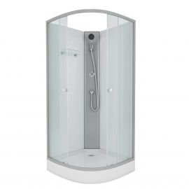 Душевая кабина Niagara Eco E90/13/MT/BK 900х900х2000_