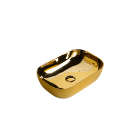 Раковина накладная Cerutti SPA CR0078B золотая_