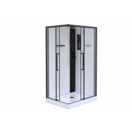 Душевая кабина Esbano ESM-108CKR (Left) 100х80х215 см_