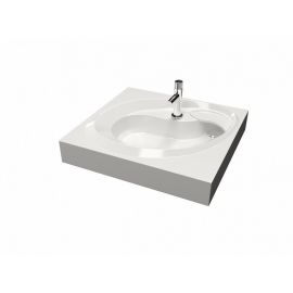 Раковина над стиральной машиной Madera Ameli 60х55 с кронштейнами_