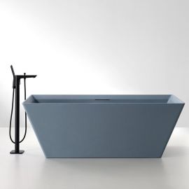 Ванна из искусственного камня ABBER Berlin AM9912G серая матовая_