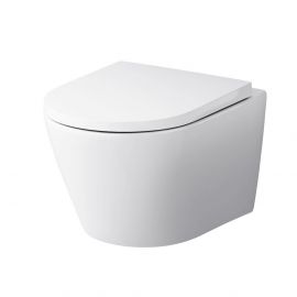 Подвесной унитаз Am.Pm Sense C741701SC FlashClean с сиденьем микролифт_