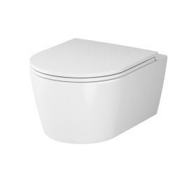 Подвесной унитаз Am.Pm Func C8F1700SC 49 см FlashClean с сиденьем микролифт_