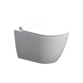 Подвесной унитаз Am.Pm Scandinavian Pure DX36C1701SC без ободка с сиденьем микролифт_