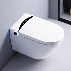 Электронный унитаз-биде подвесной с инсталляцией TIMO TЕ-751 580х400х420 _
