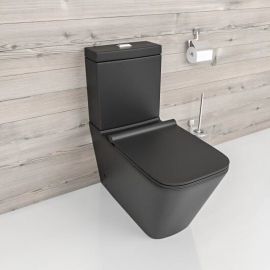 Унитаз beWash Kraft напольный безободковый с сиденьем микролифт_