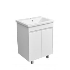 Тумба напольная Stella Polar Фаворита 60 с раковиной Сомо 60_