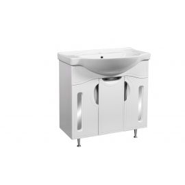 Тумба Stella Polar Сильва 80 с раковиной Эрика 80_