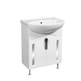 Тумба Stella Polar Сильва 60 с раковиной Эрика 60_