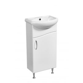 Тумба Stella Polar Волна 40 с раковиной Азов 40_
