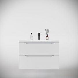 Тумба подвесная Style Line El Fante Марелла 70 Люкс антискрейтч белый матовый_