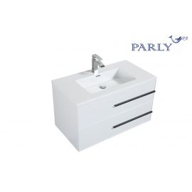 Тумба PARLY Spa Bella100 подвесная с раковиной 1000x480x525_