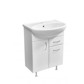 Тумба Stella Polar Концепт 60 1 ящик с раковиной Эрика 60_