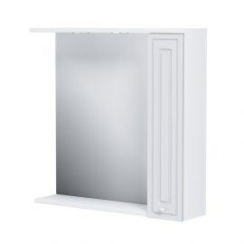 Зеркальный шкаф AM.PM Palace One M41MPR0751WG правый 75 см с подсветкой белый глянец_