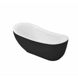 Ванна отдельностоящая Grossman BLACK Style GR-2303M 180x89x75 см_