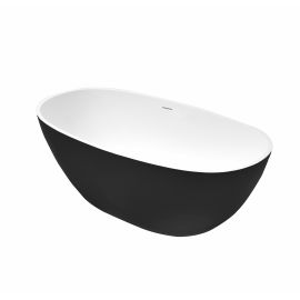 Ванна отдельностоящая Grossman Black Classic GR-2403M 150x78x58 см_