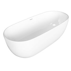 Ванна отдельностоящая Grossman Classic GR-2502M 160х80х58 цвет белый матовый_