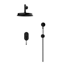 Душевая система BOCH MANN Marbella Top Nero BM8731 встраиваемая_