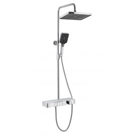 Душевая стойка beWash BV0MMSS6151 со смесителем цвет хром_