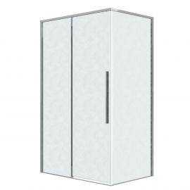 Душевое ограждение Grossman Galaxy 120.K33.01.1380.10.02 130х80х195 см хром стекло шиншилла_