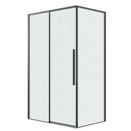 Душевое ограждение Grossman Galaxy 120.K33.01.1180.21.02 110х80х195 см черный матовый стекло шиншилла_