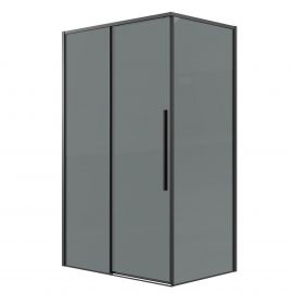 Душевое ограждение Grossman Galaxy 120.K33.01.1290.21.10 120х90х195 см черный матовый стекло тонированное_