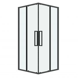 Душевое ограждение Grossman Cosmo 300.K33.02.9090.42.00 90х90х195 см квадрат раздвижная графит сатин стекло прозрачное_