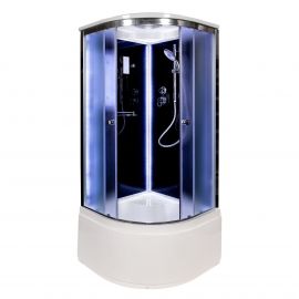 Душевая кабина AvaCan B10S LED BLACK_