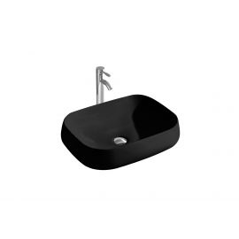 Раковина накладная для установки на столешницу Aquatek AQ5526-MB 560х420х140_