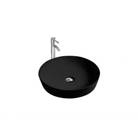 Раковина накладная для установки на столешницу Aquatek ЕВРОПА AQ5558-MB 415х415х135_