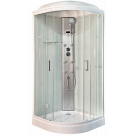 Душевая кабина Royal Bath RB 90HKST-WT с хамамом_