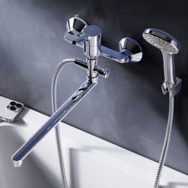Смеситель для ванны и душа AM.PM X-Joy S F85B90100_