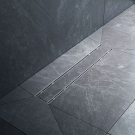 Трап для душа линейный AM.PM PrimeFlow W02SC-U11-050-04SB универсальный затвор Tile 50 см_