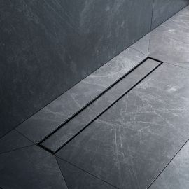 Трап для душа линейный AM.PM MasterFlow W01SC-U11-060-04BM универсальный затвор Tile 60 см_