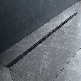 Трап для душа линейный AM.PM MasterFlow W01SC-S11-100-05BM универсальный затвор Slim line 100 см_