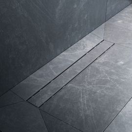 Трап для душа линейный AM.PM PrimeFlow W02SC-U11-060-04SB универсальный затвор Tile 60 см_